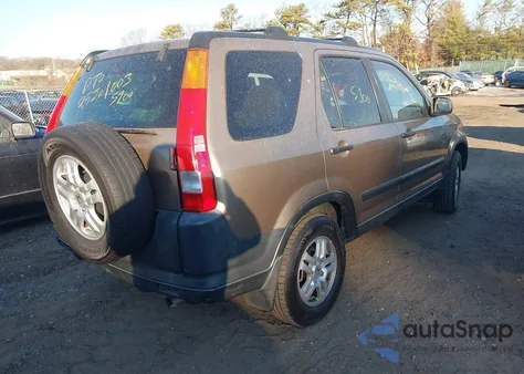 2004 Honda Cr-V Ex из США, поврежденный, VIN SHSRD788X4U225184